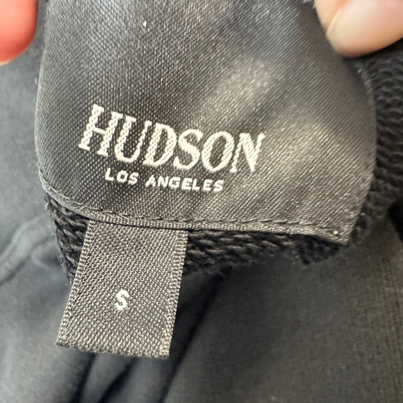 Hudson Jeans Cutout Sweatshirt Black - Picture 4 of 10